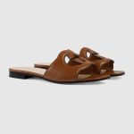 Women’s slide sandal with Interlocking G